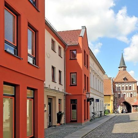 Ferienhaus - Am Kuetertor - Alle Apartments Mit Terrasse Oder Balkon - Preis Inclusive 5 Prozent Bettensteuer Stralsund Zewnętrze zdjęcie