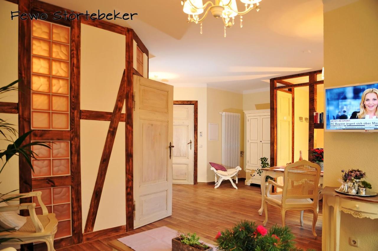 Ferienhaus - Am Kuetertor - Alle Apartments Mit Terrasse Oder Balkon - Preis Inclusive 5 Prozent Bettensteuer Stralsund Zewnętrze zdjęcie