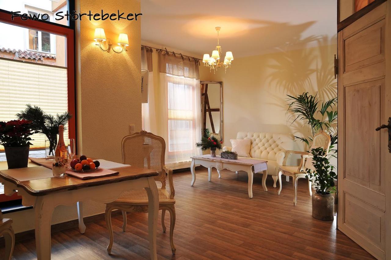 Ferienhaus - Am Kuetertor - Alle Apartments Mit Terrasse Oder Balkon - Preis Inclusive 5 Prozent Bettensteuer Stralsund Zewnętrze zdjęcie